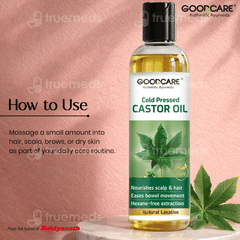 Goodcare Cold Pressed Castor Oil 200Ml
